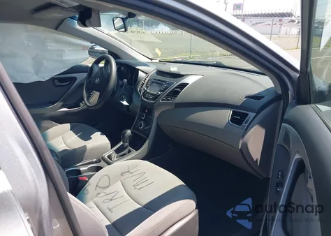 2014 Hyundai Elantra Se из США, поврежденный, VIN KMHDH4AE0EU166185